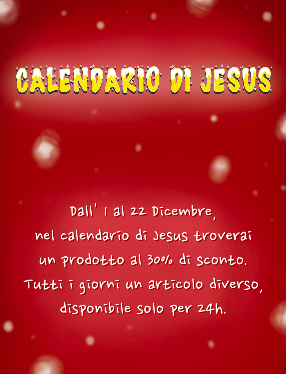 CALENDARIO DI JESUS